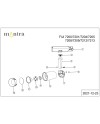FIJI * FOCO CARRIL 15W 3000K BLANCO